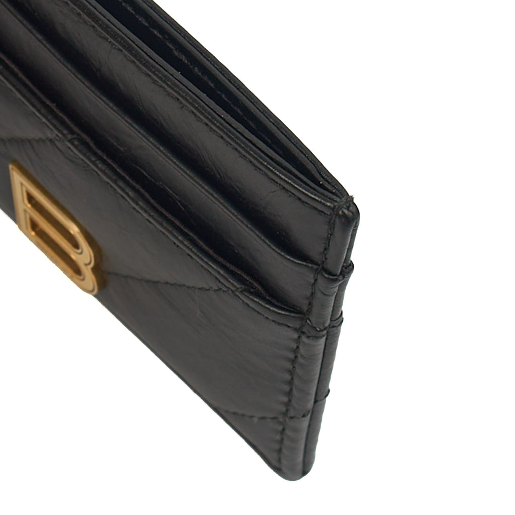 Balenciaga  Holder Neo Classic  Holder in Black, Leather