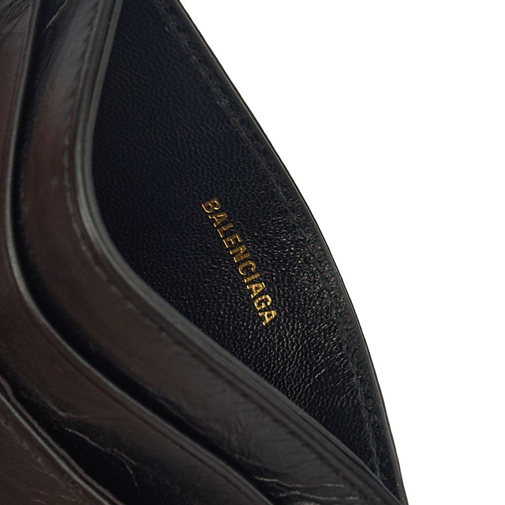 Balenciaga  Holder Neo Classic  Holder in Black, Leather