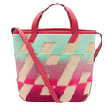 Hermes Tote Clic-H 21 Bag in Multi, Canvas