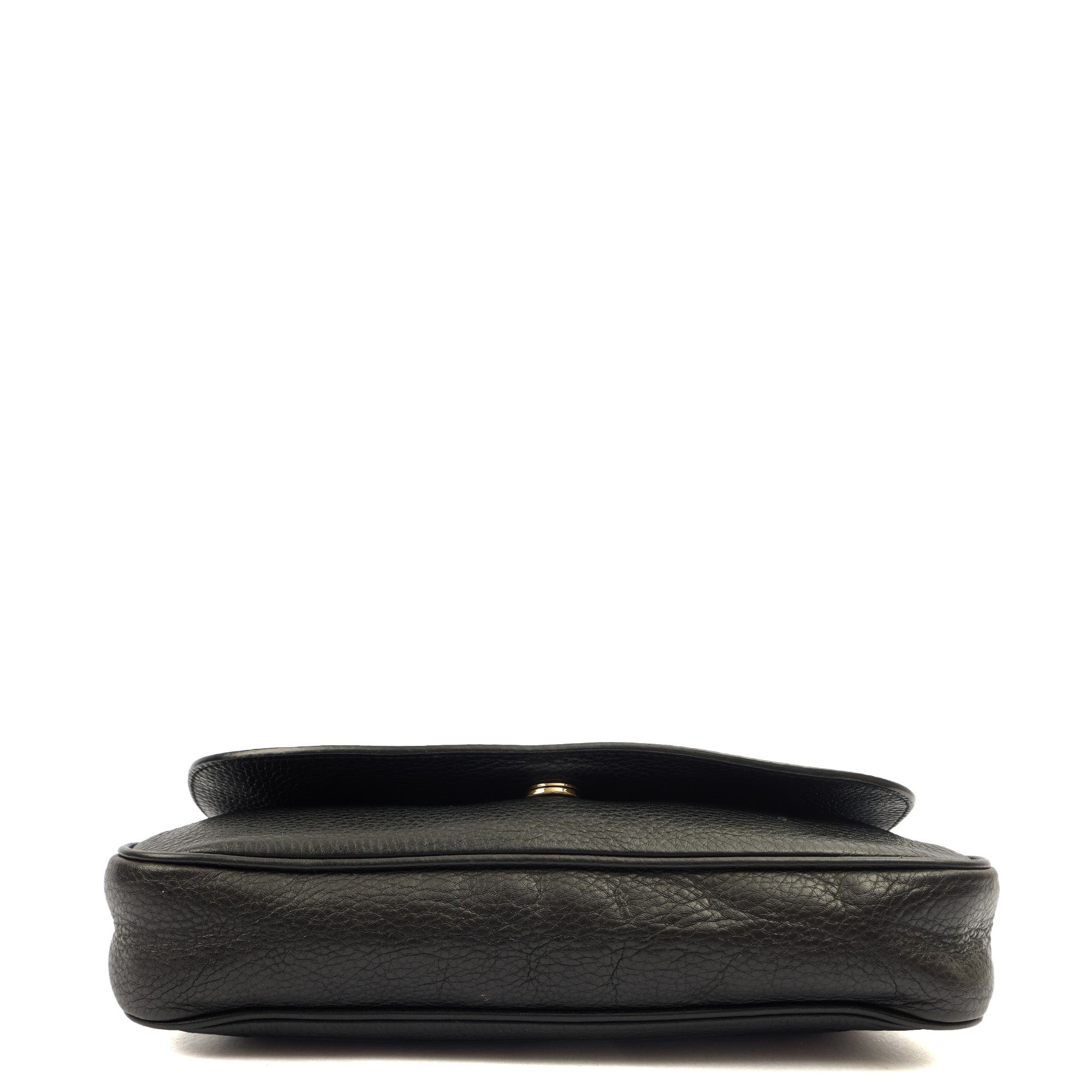 Gucci Cross Body Soho Chain Shoulder Bag in Black, Leather