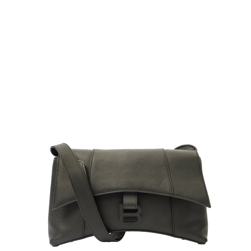 Balenciaga Shoulder Bag Downtown - Small in Black, Leather