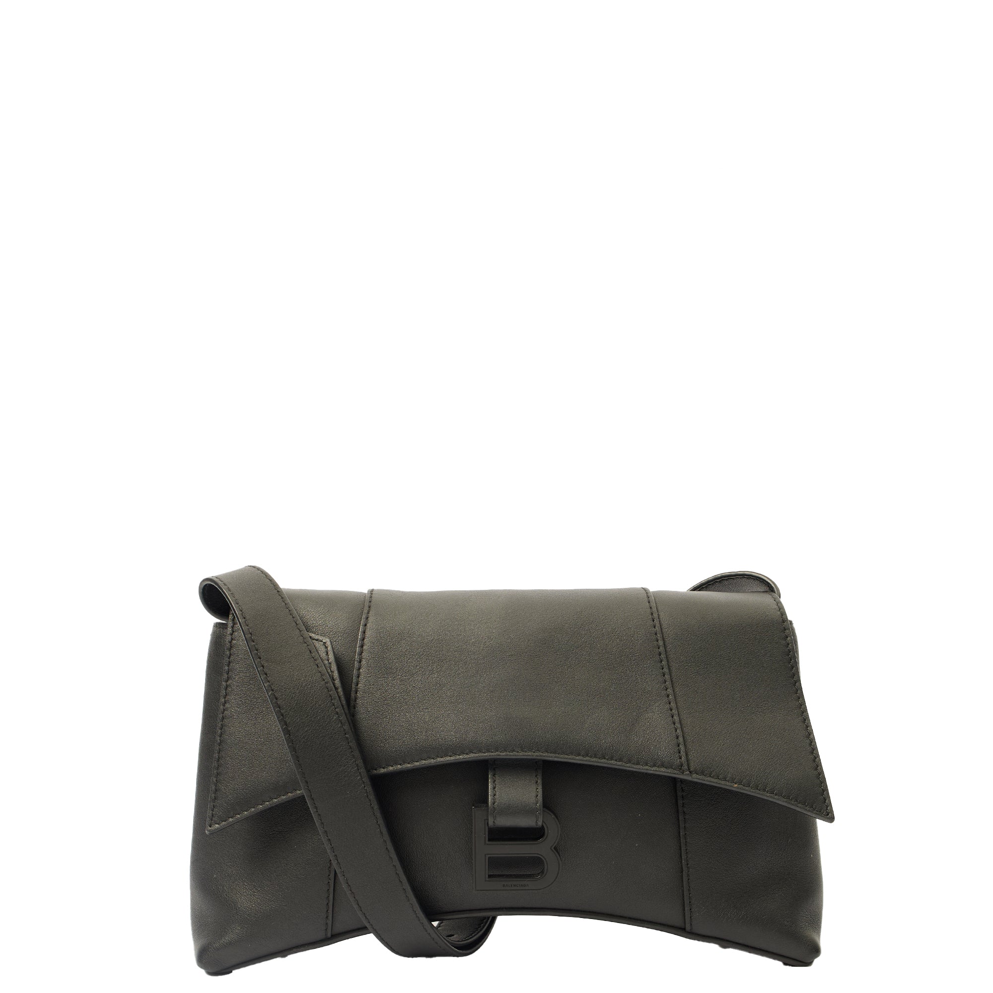 Balenciaga Shoulder Bag Downtown - Small in Black, Leather