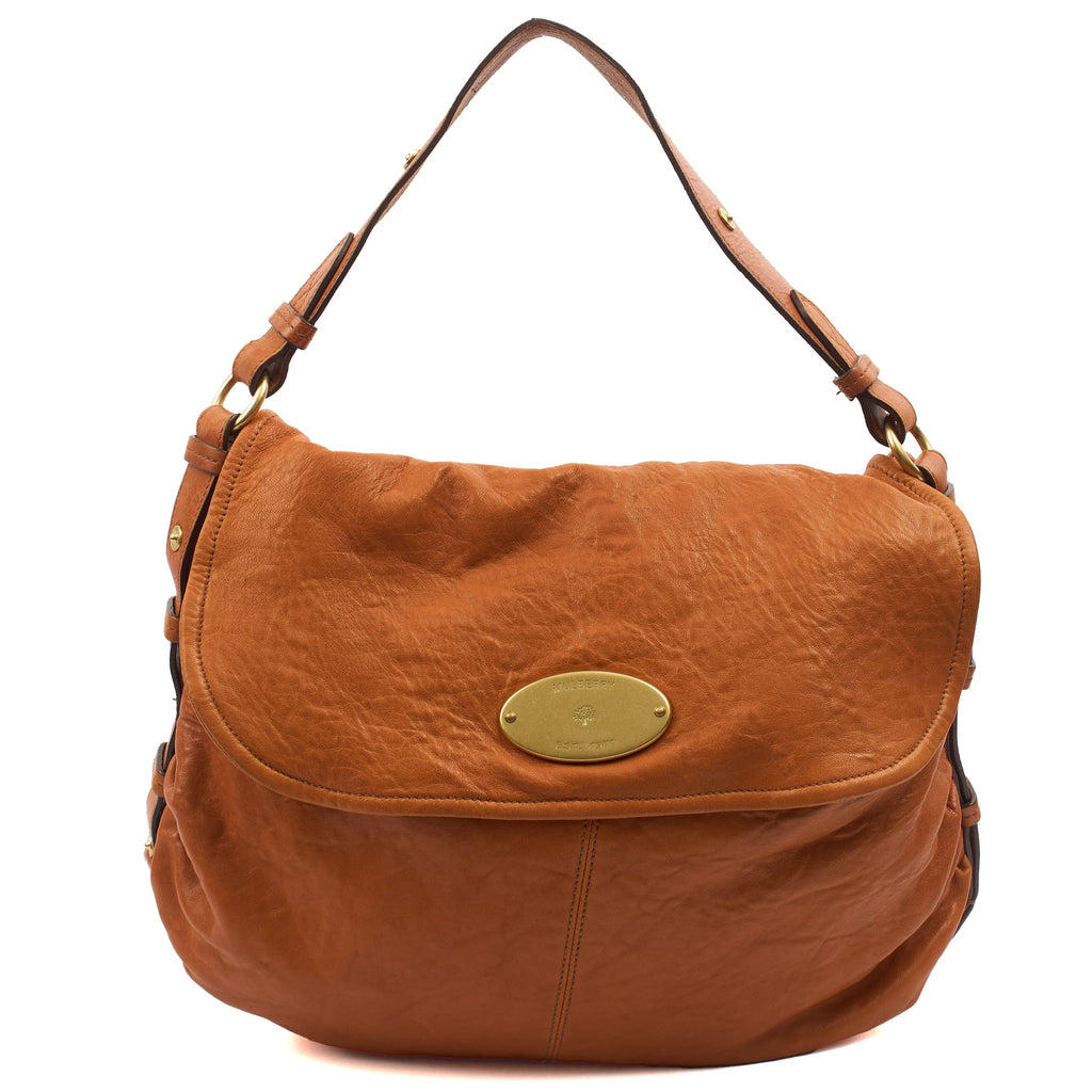 Mulberry Tote Hayden in Brown, Calfskin Leather