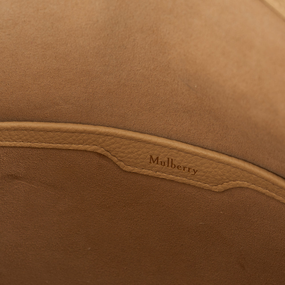 Mulberry Leighton in Neutral, Leather