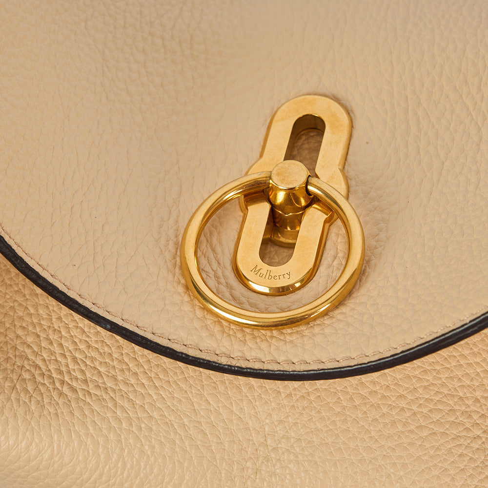 Mulberry Leighton in Neutral, Leather