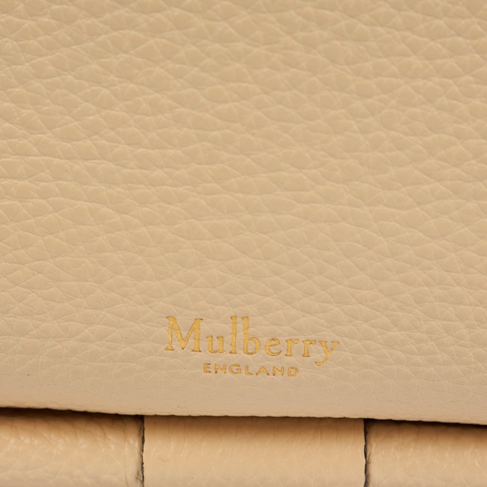 Mulberry Leighton in Neutral, Leather