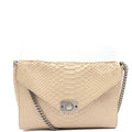 Mulberry Cross Body Delphie Reversible  in Neutral, Python Leather