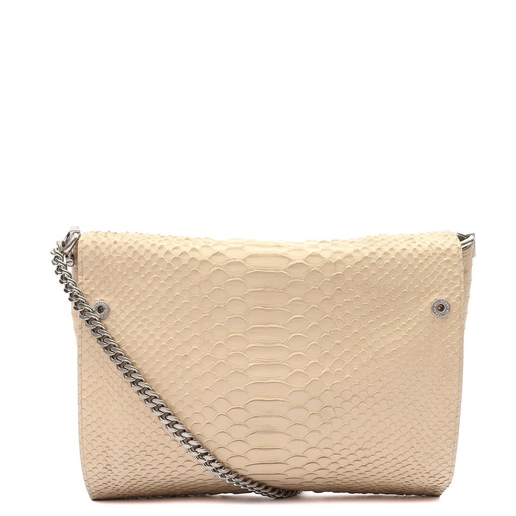 Mulberry Cross Body Delphie Reversible  in Neutral, Python Leather