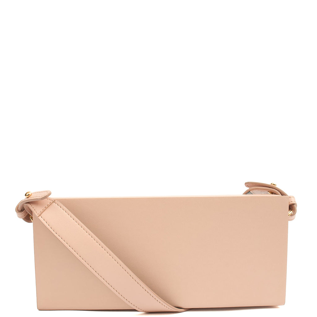 Fendi Cross Body Vertical Box Bag in Pink, Leather