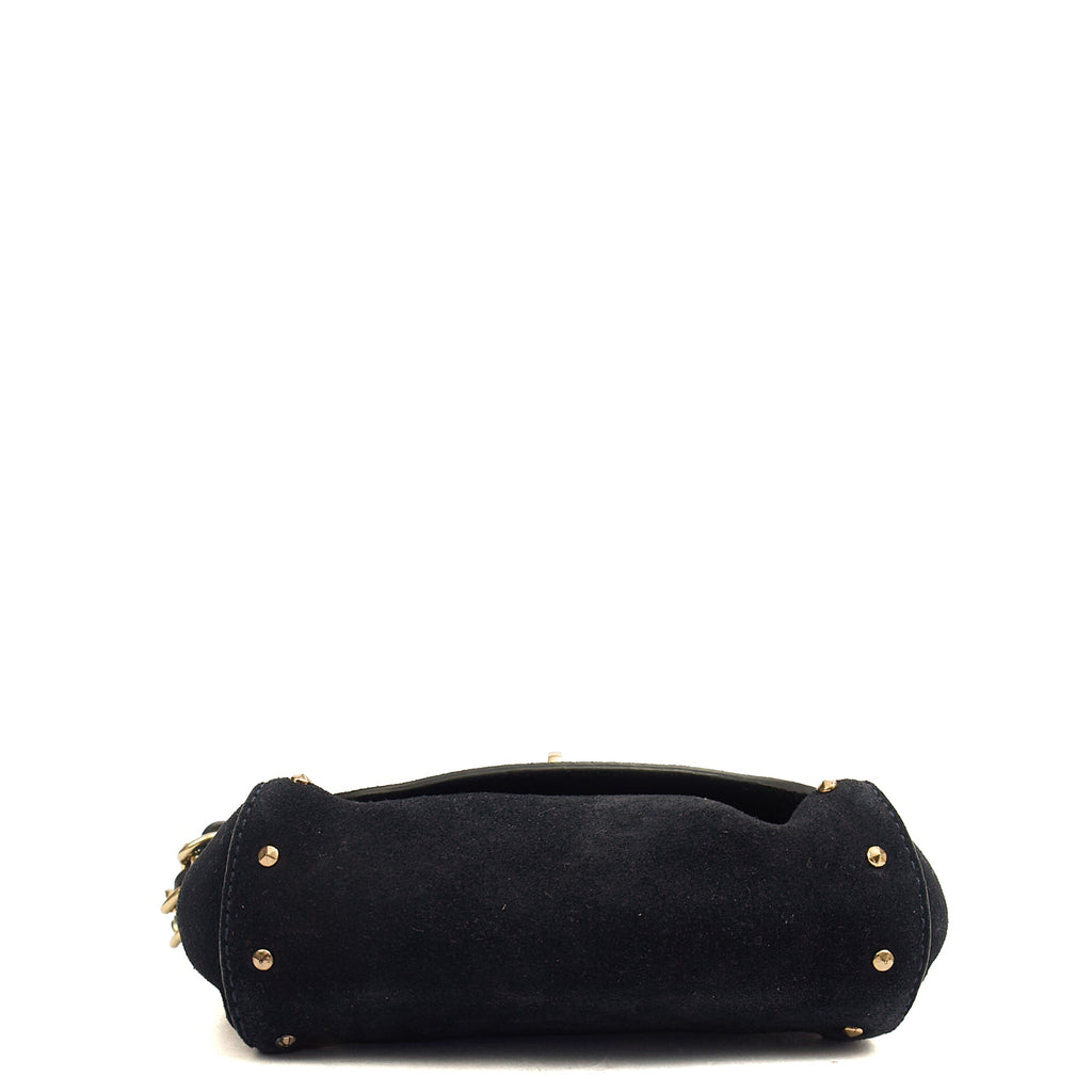 Mulberry Mini Bag Lily - Mini  in Navy, Suede