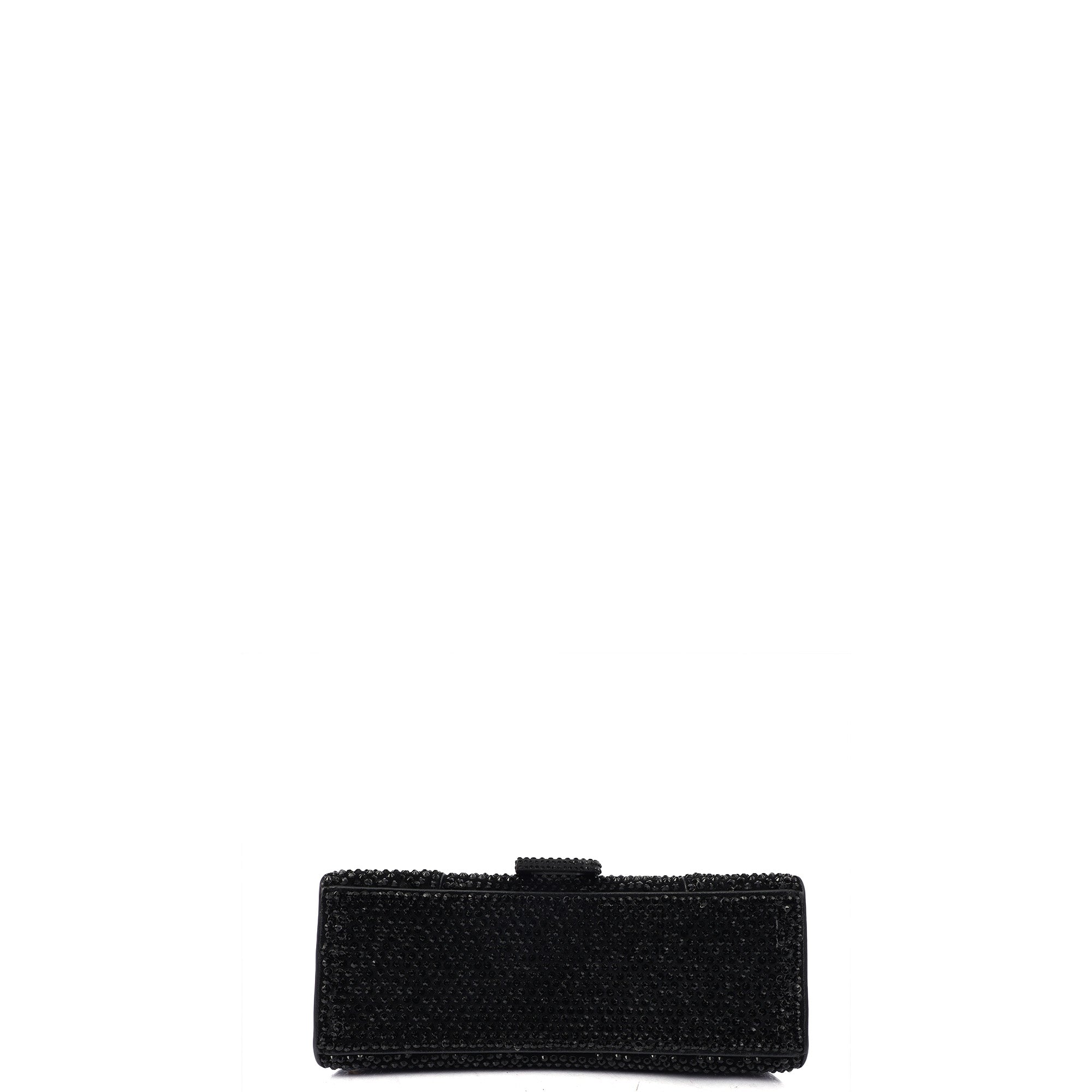Balenciaga Tote Hourglass Top Handle Small in Black, Fabric
