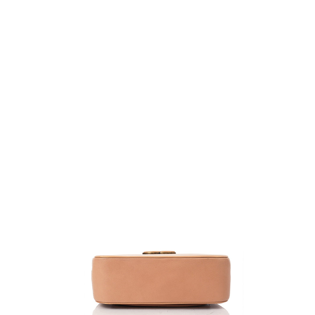 Chanel Cross Body Vanity Case in Brown, Leather