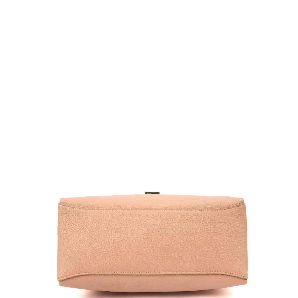 Mulberry Shoulder Bag Freya in Rose Petal, Leather