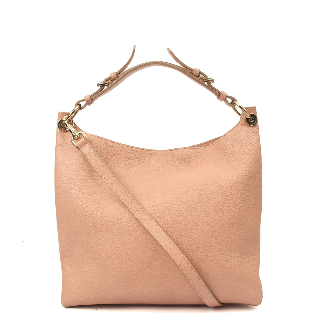 Mulberry Shoulder Bag Freya in Rose Petal, Leather