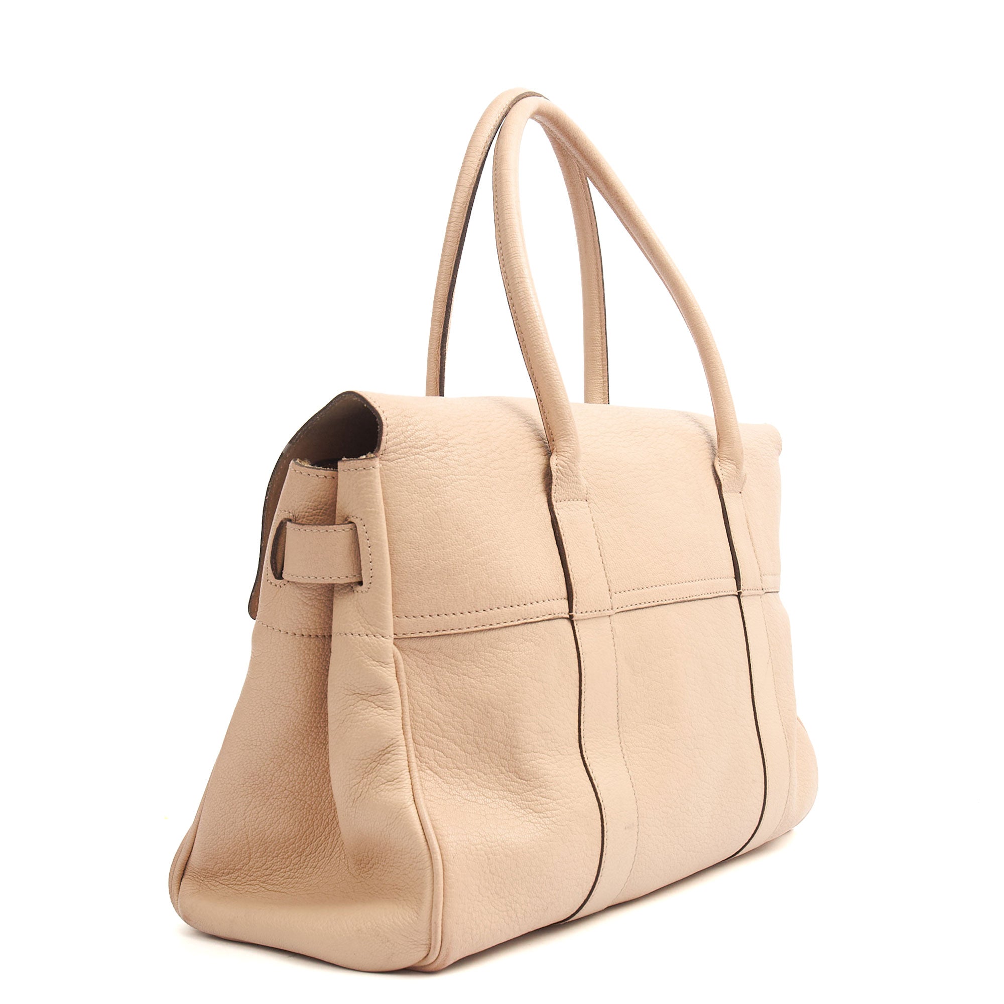 Mulberry Top Handle Bayswater Heritage in Rose Water, Calfskin Leather