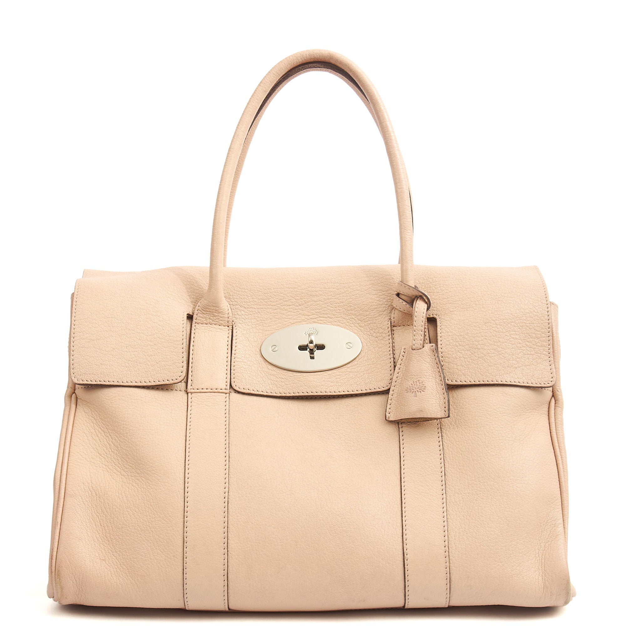 Mulberry Top Handle Bayswater Heritage in Rose Water, Calfskin Leather
