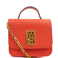 Mulberry Cross Body Sadie - Square in Orange, Calfskin Leather
