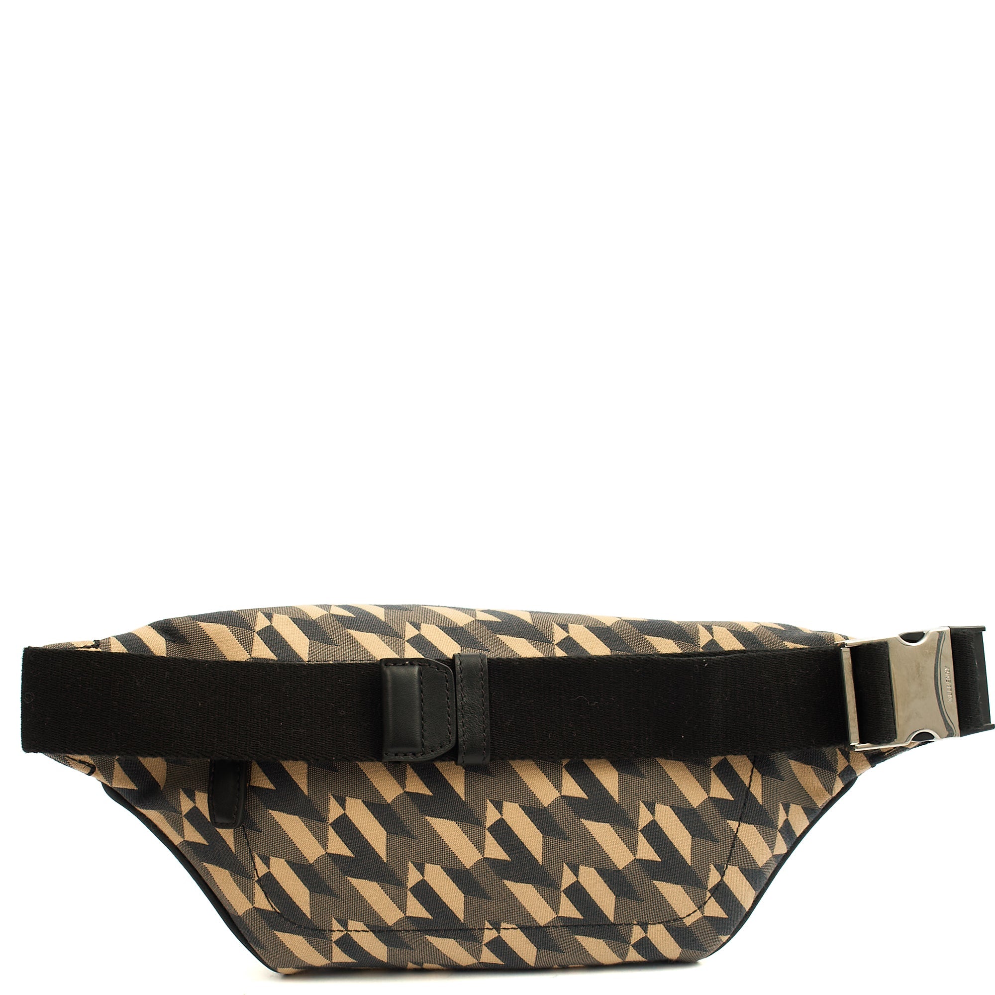 Mulberry Cross Body Belt Bag in Green, Fabric