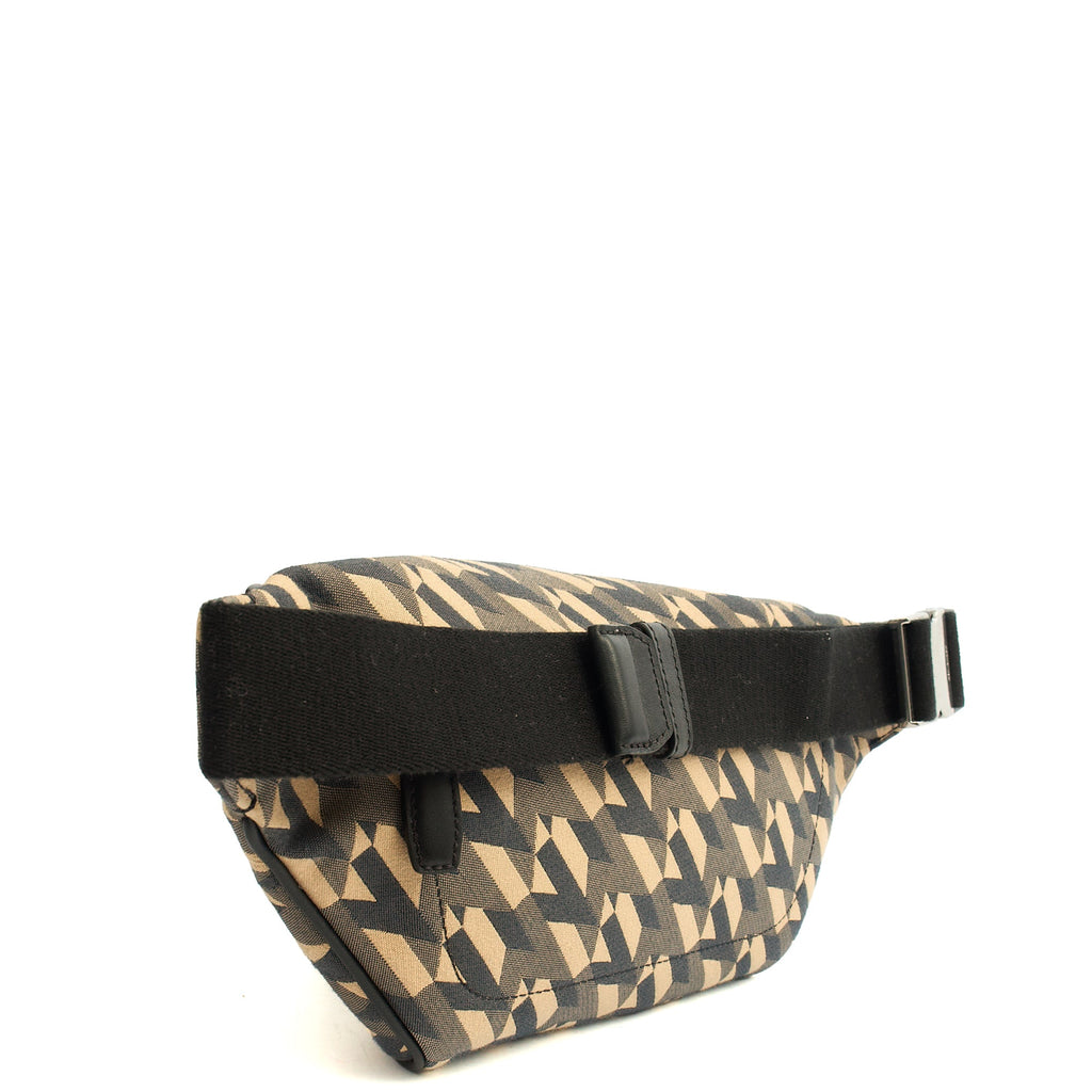 Mulberry Cross Body Belt Bag in Green, Fabric