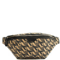 Mulberry Cross Body Belt Bag in Green, Fabric