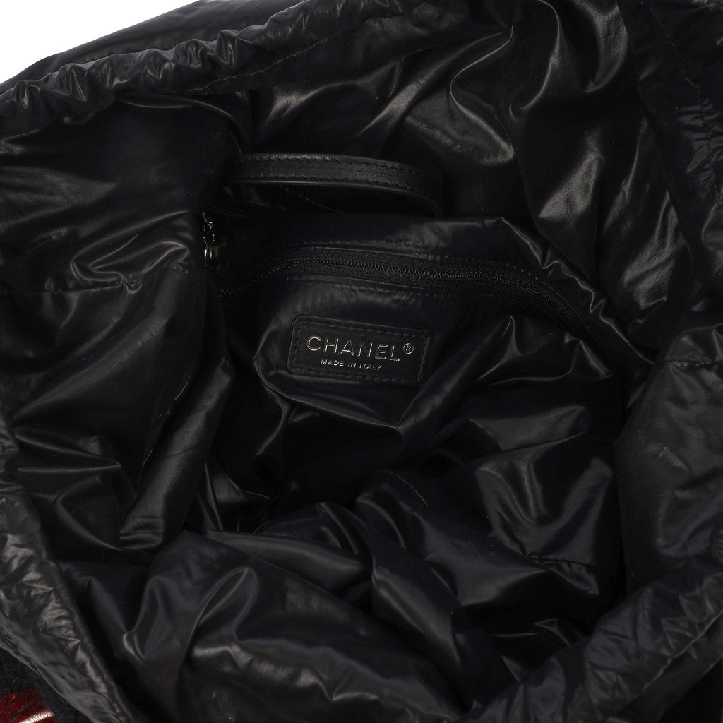Chanel Backpack Backpack in Black, Fabric