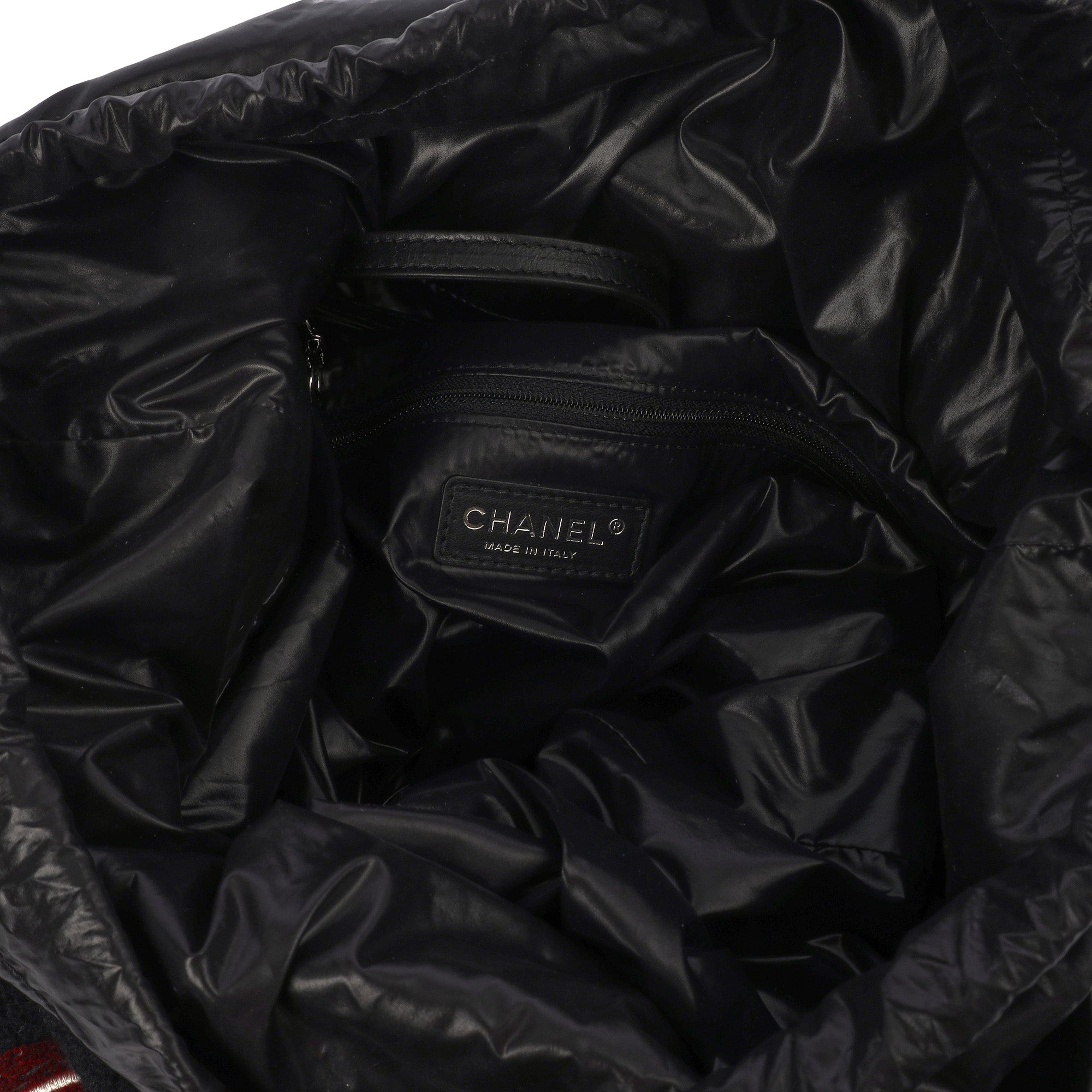 Chanel Backpack Backpack in Black, Fabric