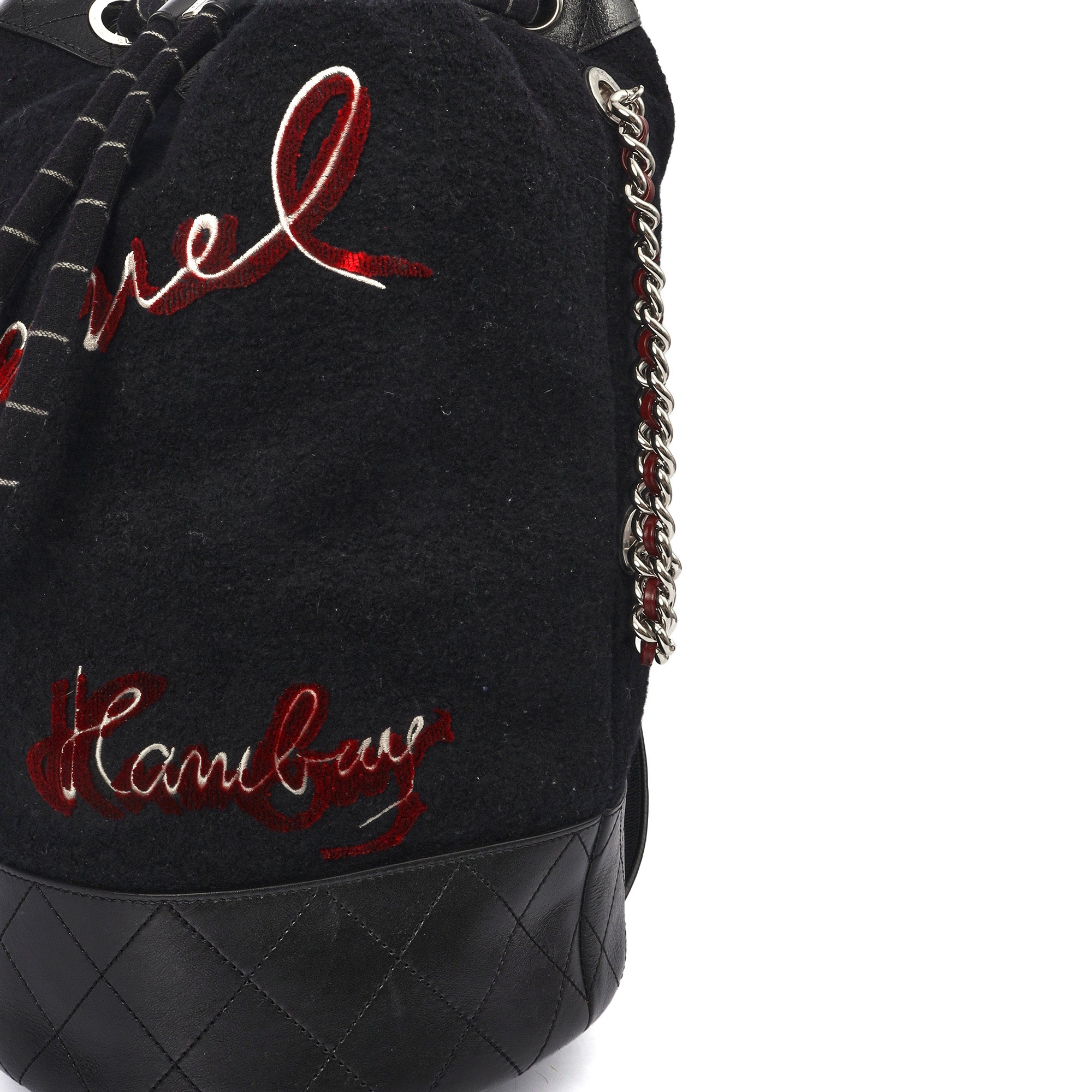 Chanel Backpack Backpack in Black, Fabric