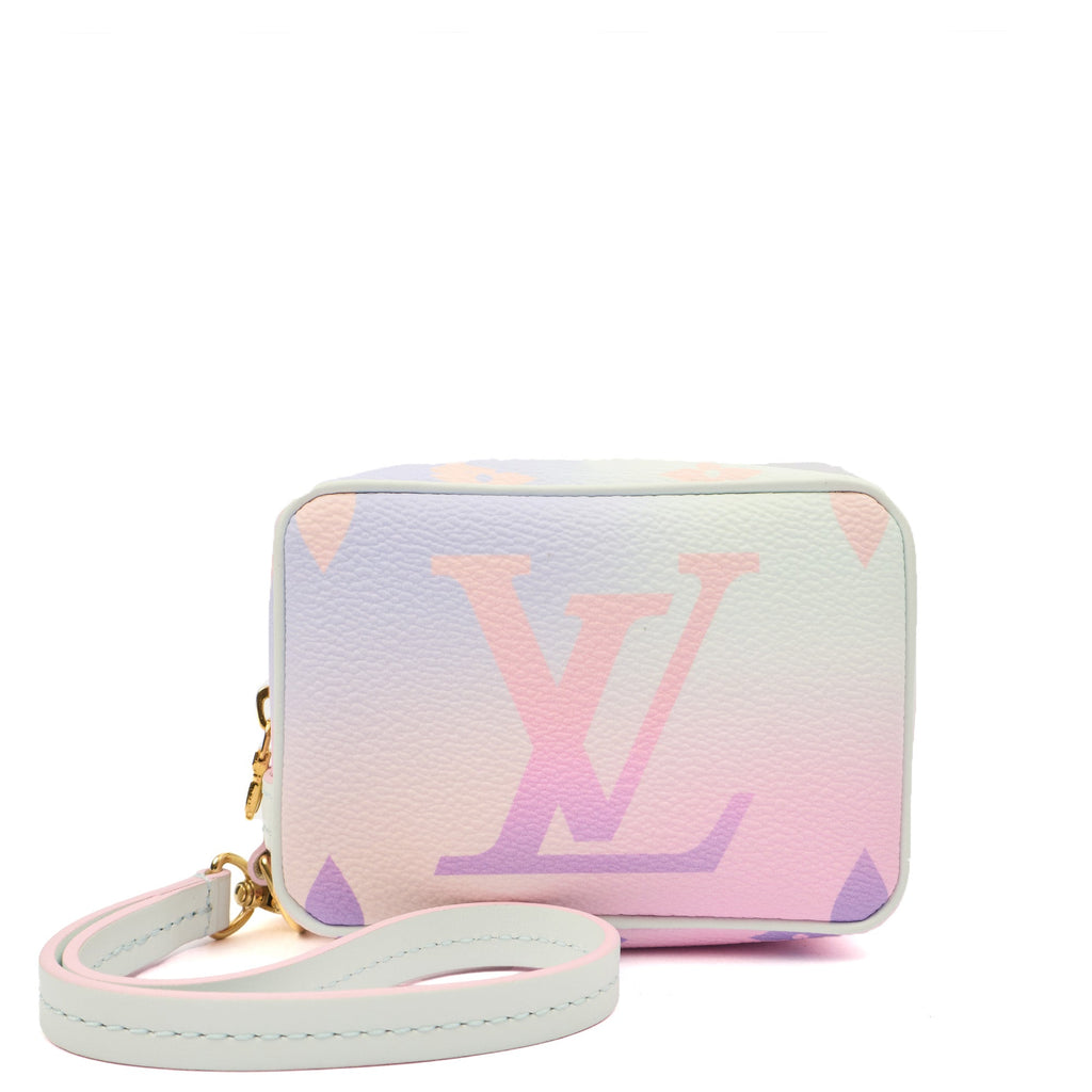 Louis Vuitton Cosmetic Bag Trousse Wapity Pouch in Sunrise Pastel, Canvas