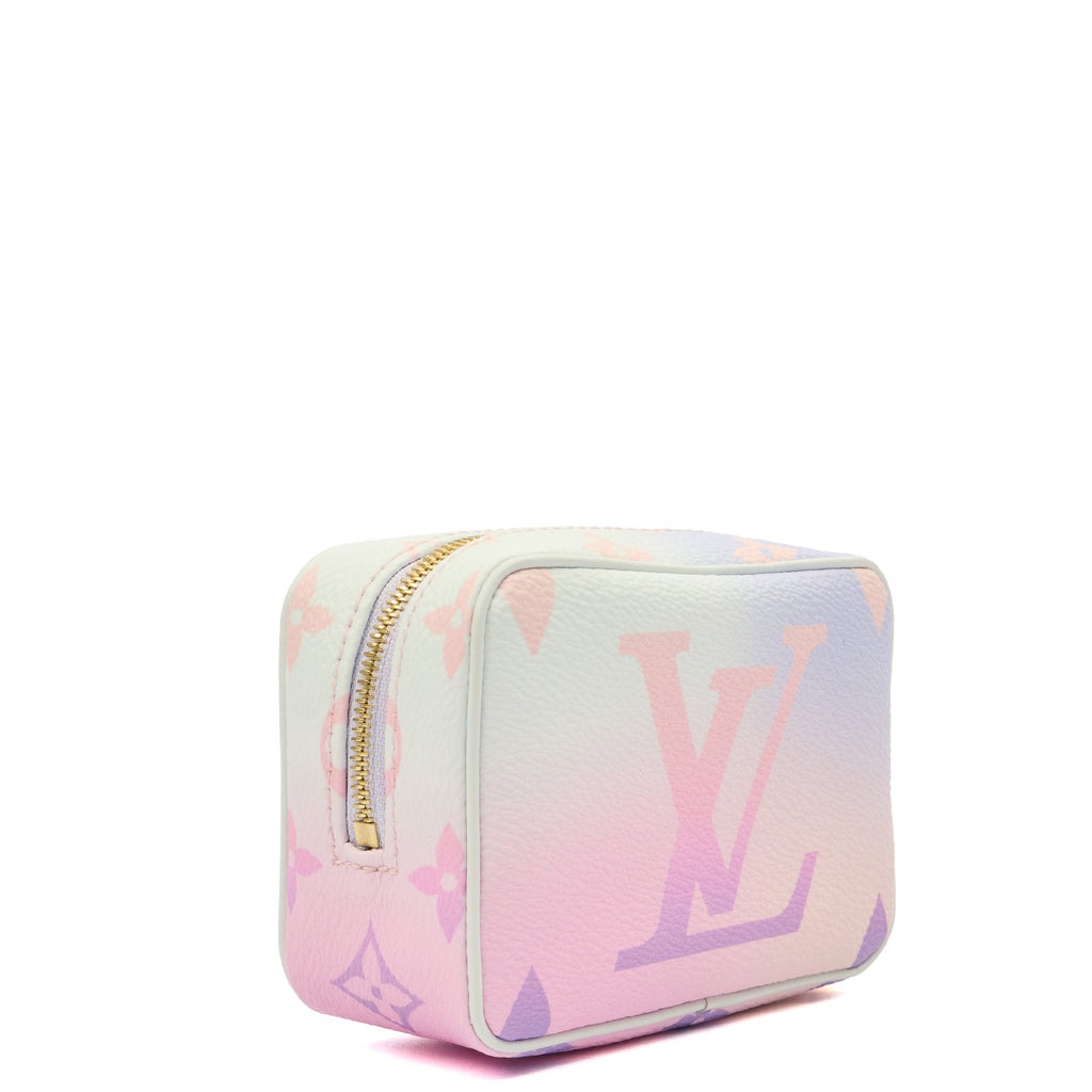 Louis Vuitton Cosmetic Bag Trousse Wapity Pouch in Sunrise Pastel, Canvas