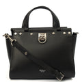 Mulberry Top Handle Iris in Black, Leather