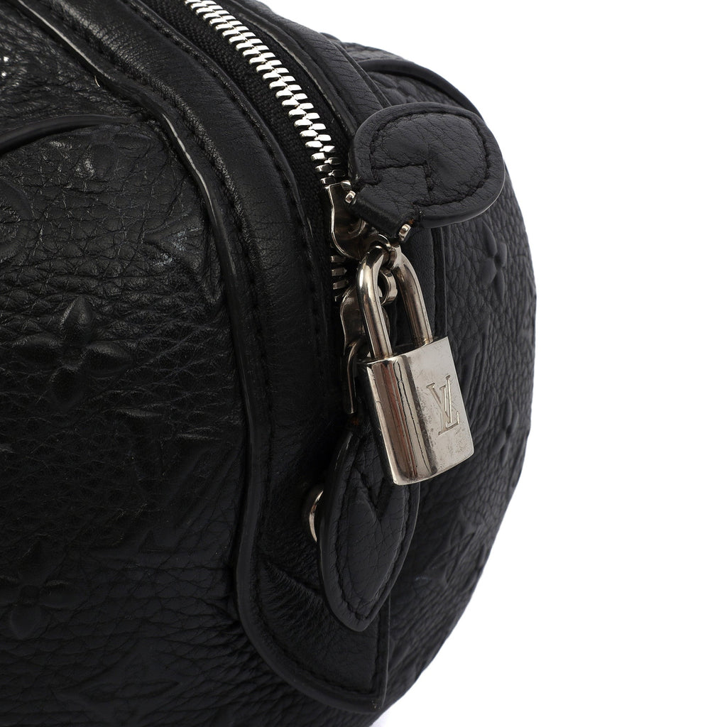 Louis Vuitton Shoulder Bag Papillon in Black, Empreinte Leather