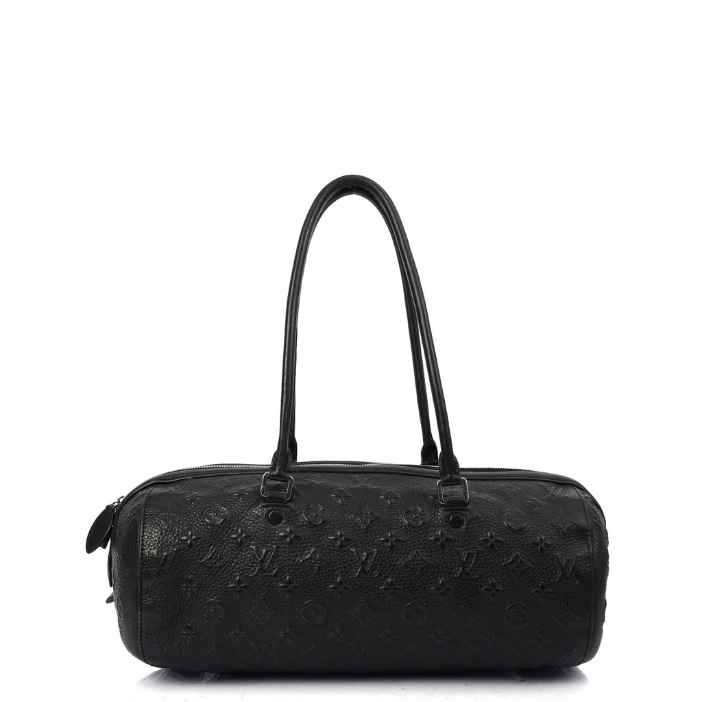 Louis Vuitton Shoulder Bag Papillon in Black, Empreinte Leather