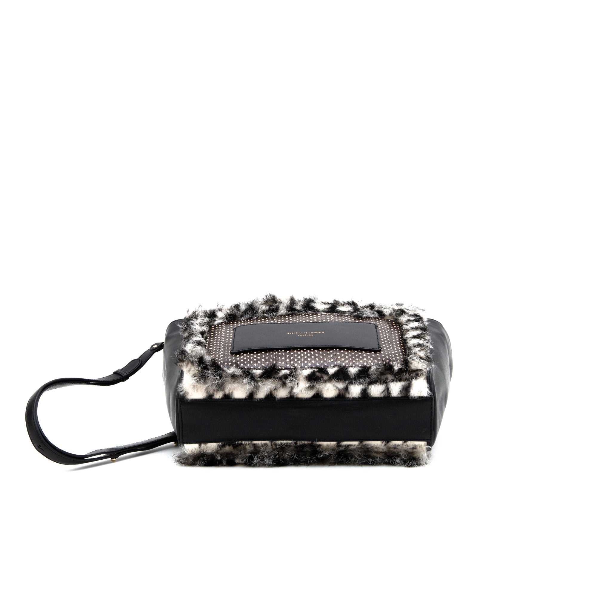 Aspinal of London Tote Marylebone Shoulder Bag - Small in Black, Leather