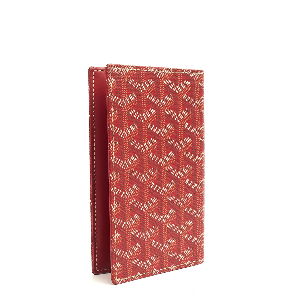 Goyard Wallet Saint Pierre in Red, Leather
