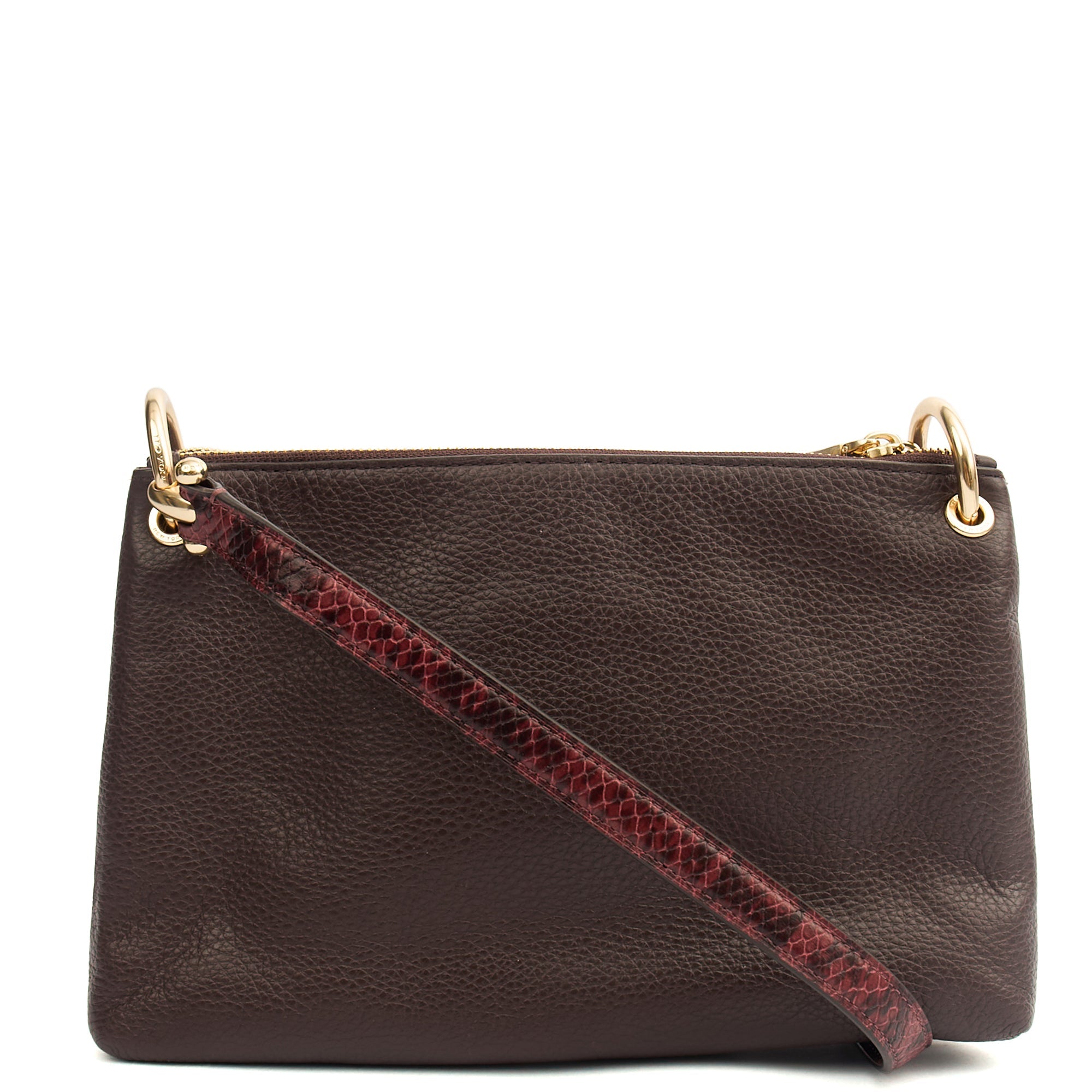 Coach Cross Body Signature Crossbody in Brown, Leather