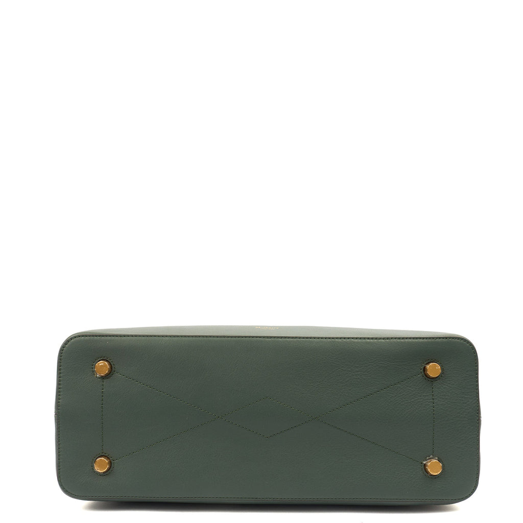 Mulberry Tote Seaton in Green, Leather