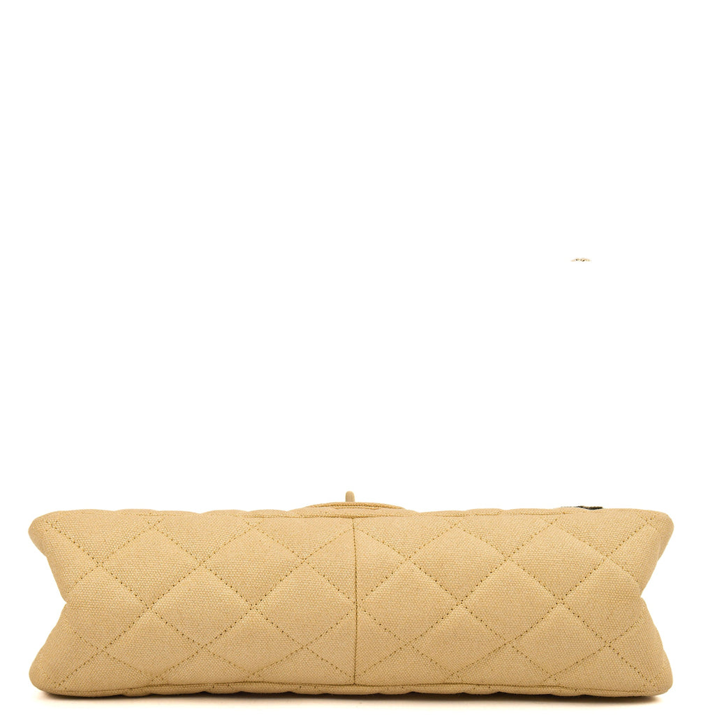 Chanel Shoulder Bag 2.55 Reissue - Medium in Metallic, Fabric