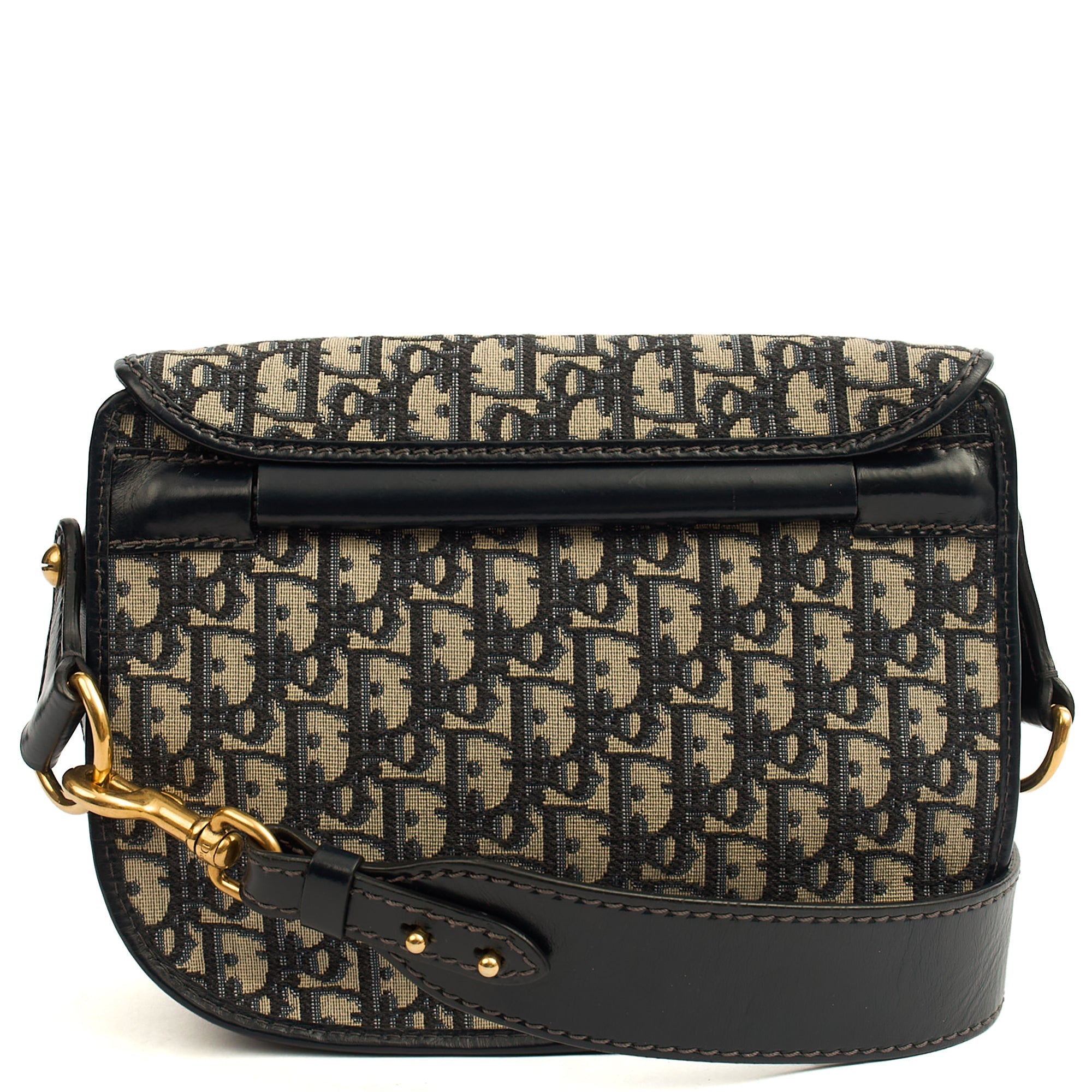Christian Dior Cross Body Bobby- East West  in Blue, Fabric