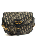 Christian Dior Cross Body Bobby- East West  in Blue, Fabric