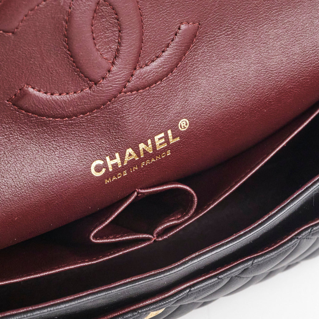 Chanel Classic Flap M/L Lambskin Black