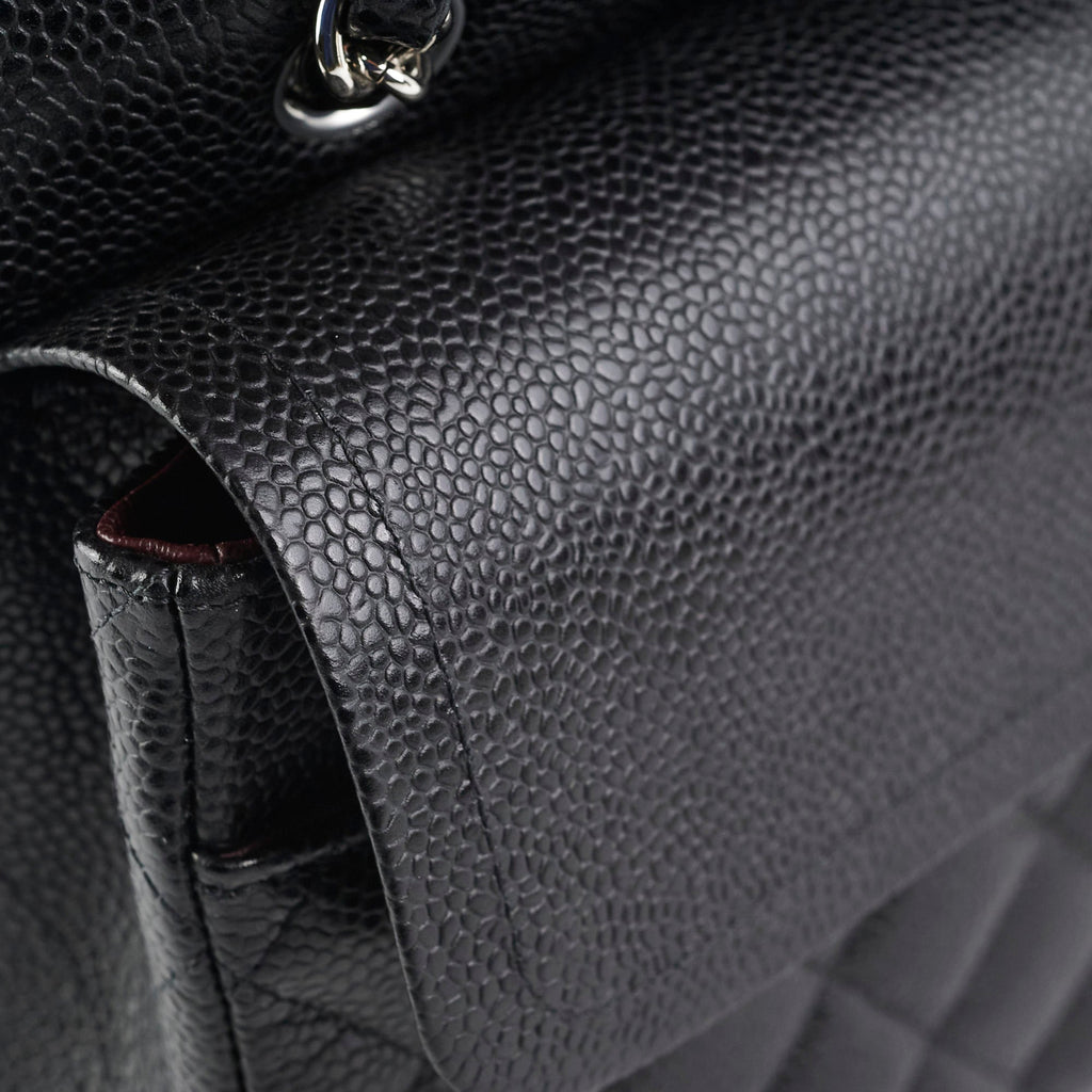 Chanel Medium/Large Classic Flap Caviar Black