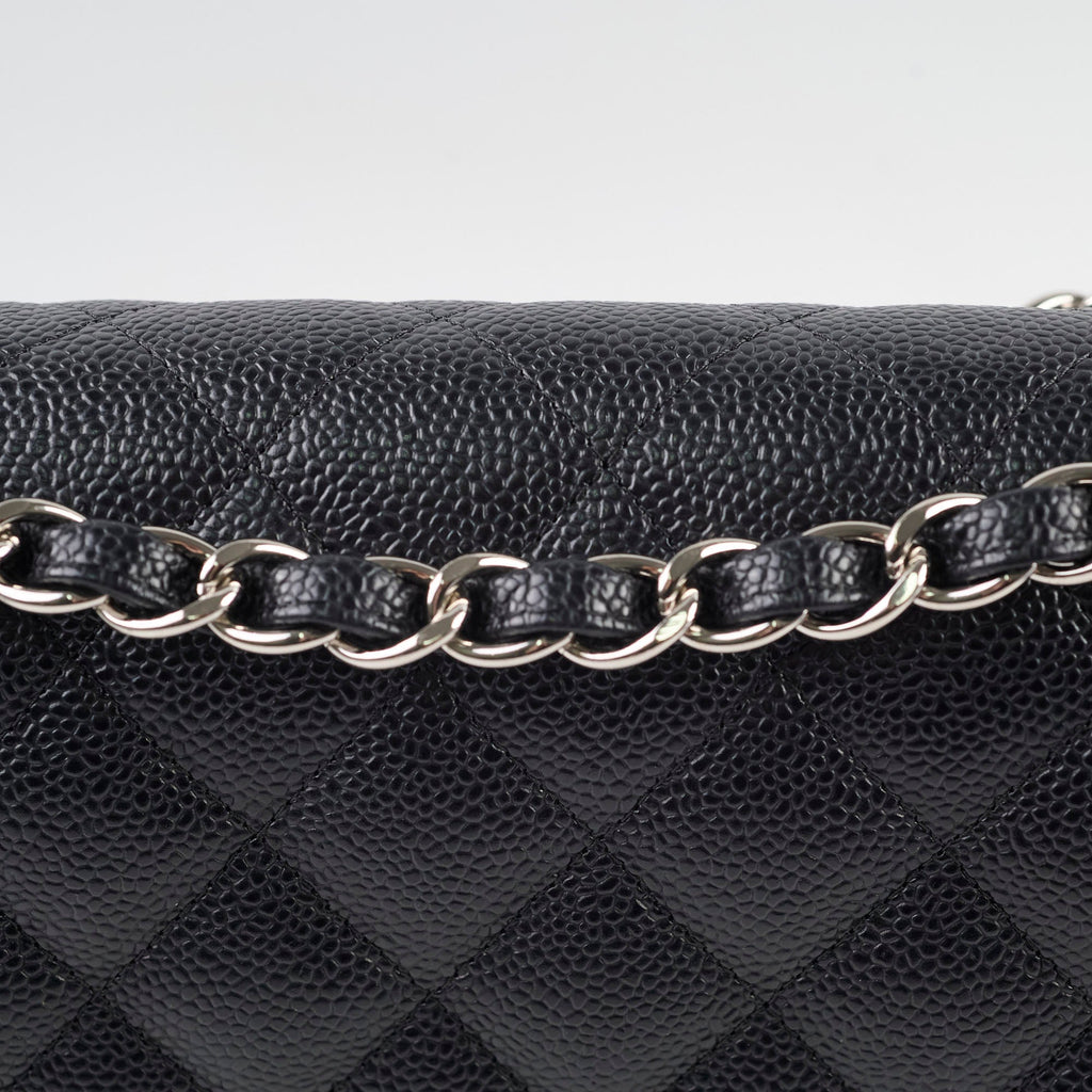 Chanel Classic Flap Jumbo Caviar Black