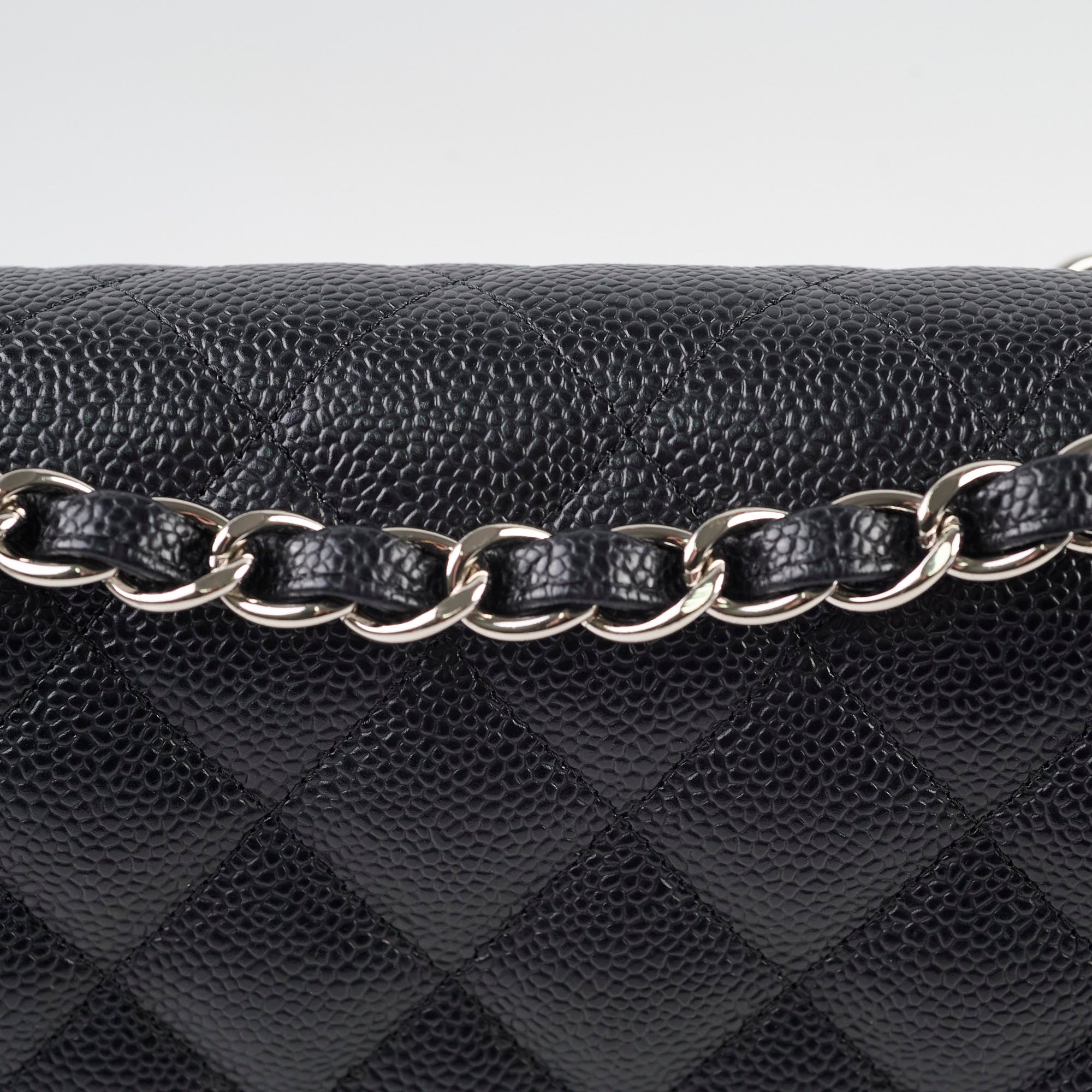 Chanel Classic Flap Jumbo Caviar Black