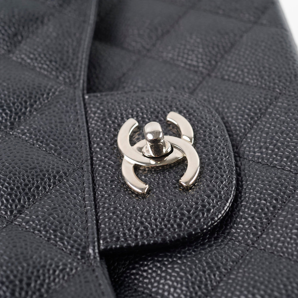 Chanel Classic Flap Jumbo Caviar Black