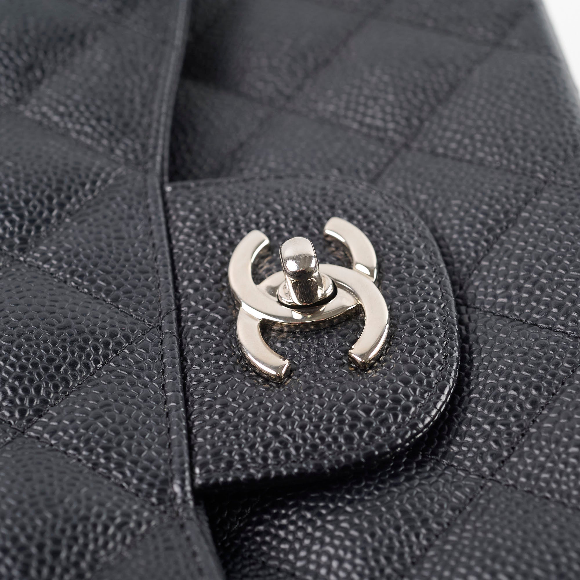 Chanel Classic Flap Jumbo Caviar Black