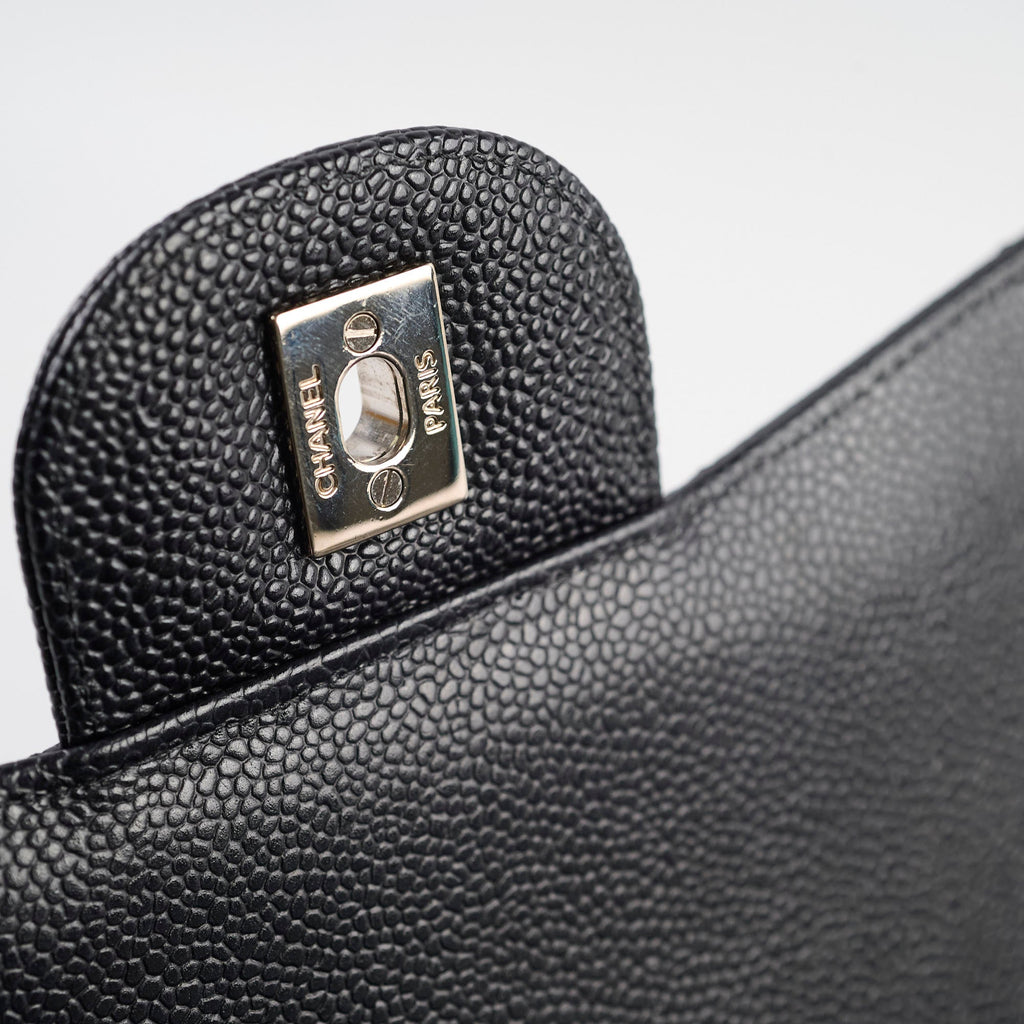 Chanel Classic Flap Jumbo Caviar Black