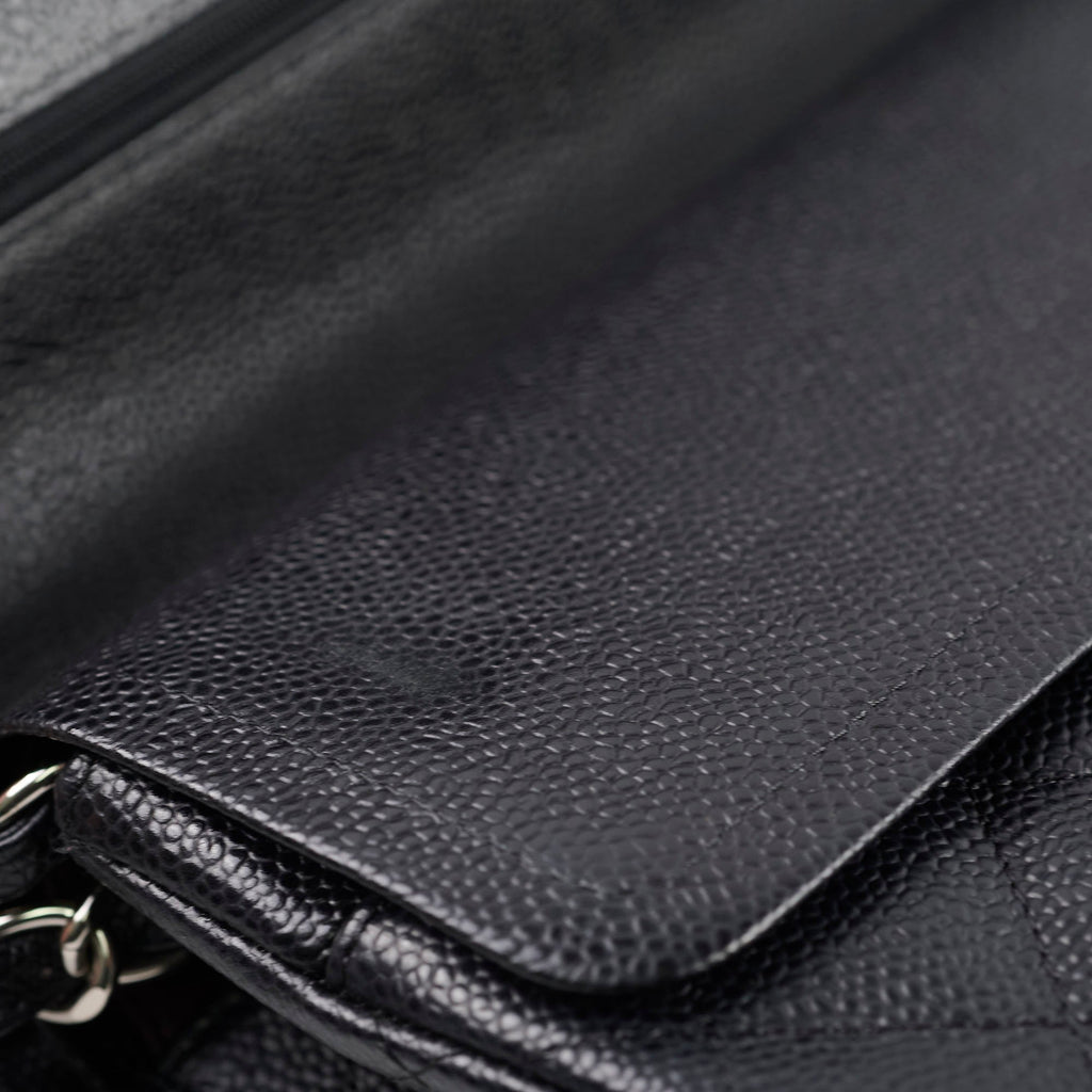 Chanel Classic Flap Jumbo Caviar Black
