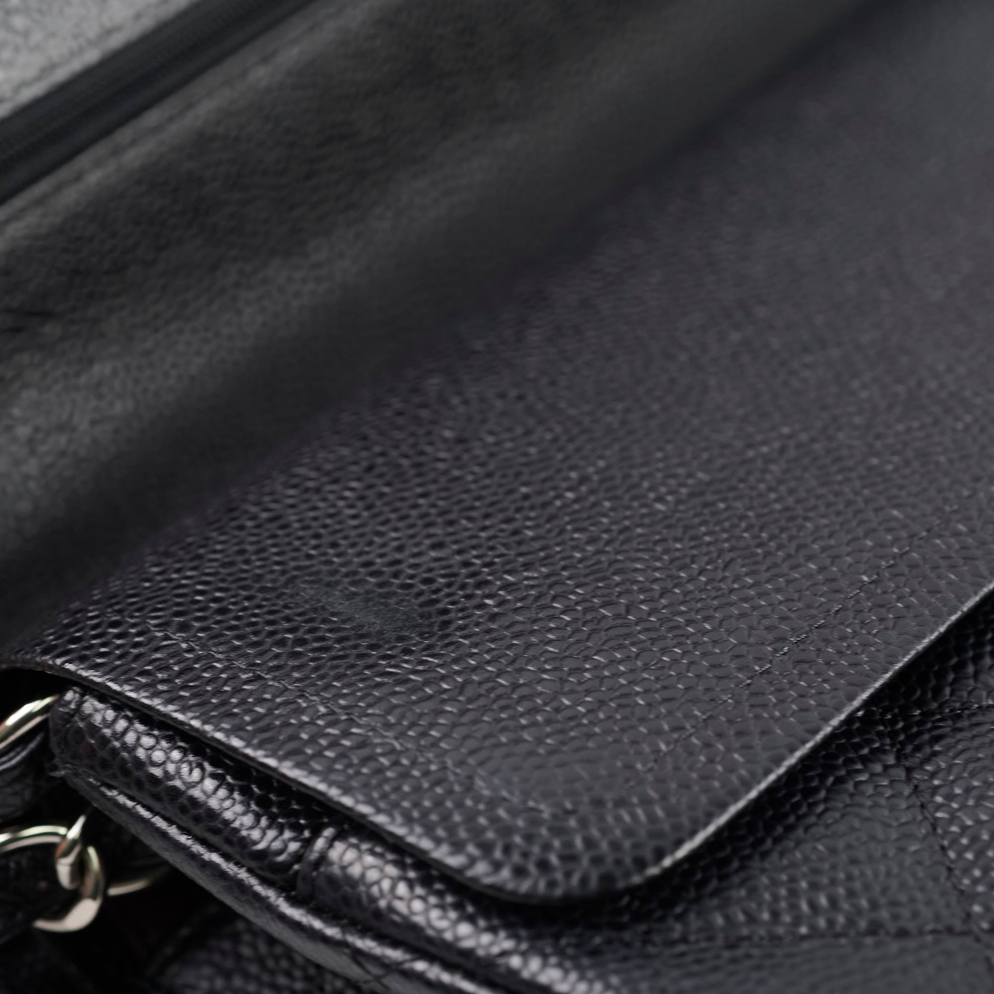 Chanel Classic Flap Jumbo Caviar Black