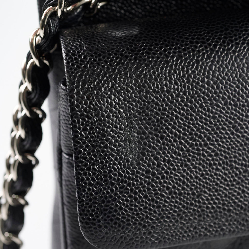 Chanel Classic Flap Jumbo Caviar Black