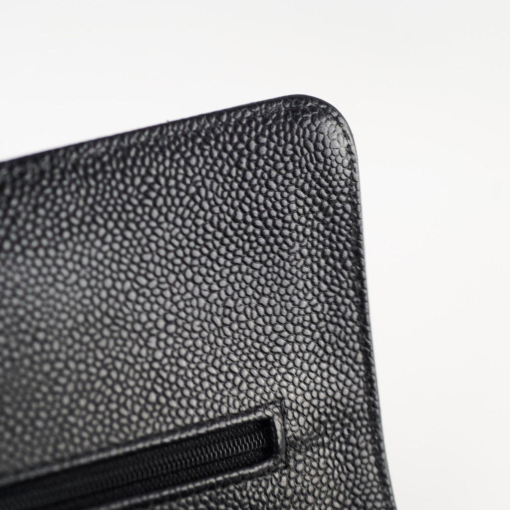 Chanel Caviar Medium/Large M/L Classic Flap Black